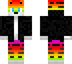 rainbow tiger with shirt