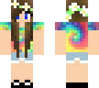 tie dye girl