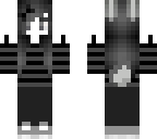 black and white candy pop bunny