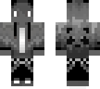 black white fire panda boy