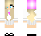 blonde uniform girl