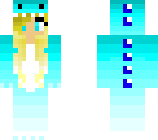 blue dinosaur girl
