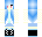 blue girl