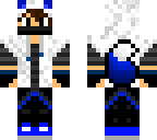 blue wolf boy