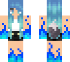 blue wolf girl