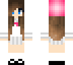 brunette uniform girl