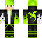 cool green guy 2 0 with green fire and spider-web
