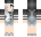 grey - dino overalls
