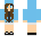 hooded girl skin