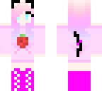 kawwaii cat girl with ombre hair