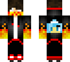 me with my so called sister's minecraft skin
