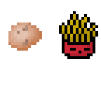 potato and french fries