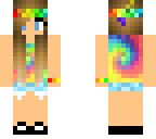 tie dye girl 2