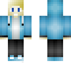 blue blonde hair
