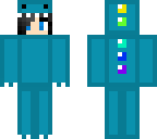 cyan dino