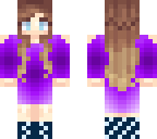 purple summer dress with navy shoes