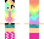 rainbow kitten