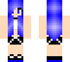 blue girl