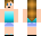 blue girl