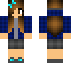 blue girl
