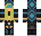 blue girl aaron