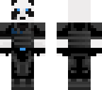 blue panda