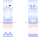 blue pastel girl