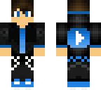 blue youtuber