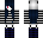 creepy panda stripes