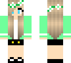 edited mint girl