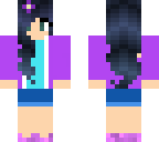 fast skiner girl