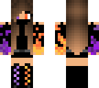 fire and ender girl