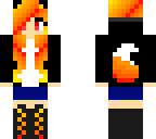 fire wolf girl