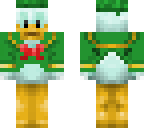 green donald duck