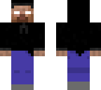 herobrine con felpa