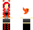 kawaii chibi phoenix girl