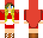 little red riding hood with blonde hair