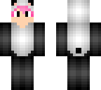pink pnada with no glasses