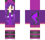 purple pika girl