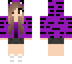 purple tiger girl