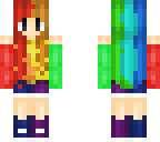rainbow girl
