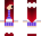 red chibi girl