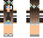 saphire flower crown