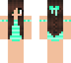 turquoise swimsuit
