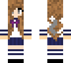 werewolf girl in uniform