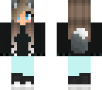 wolf girl with jumper