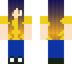 yellow and blue ombre