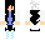 yuki with black hair