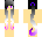 black to purple skin base