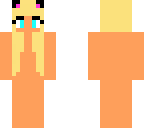 blond cat girl base
